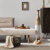 Wazon ceramiczny Erina biały fi 13 x 35 cm – na suszone kompozycje