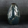 Wazon ceramiczny TEO turkusowy 12 x 20 cm – idealny na kwiaty