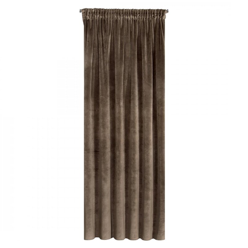 Zasłona gotowa Villa brązowa 140 x 270 cm – zaciemnia pomieszczenie