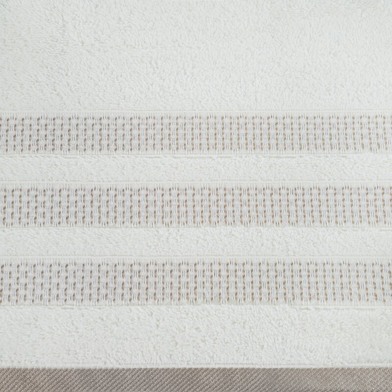 RĘCZNIK NASTIA (01) 50 X 90 CM KREMOWY