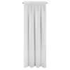 Firana gotowa biała 140 x 270 cm – rozjaśnia wnętrze