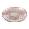 Patera szklana Bena jasnoróżowa fi 28 x 4 cm – idealna na owoce