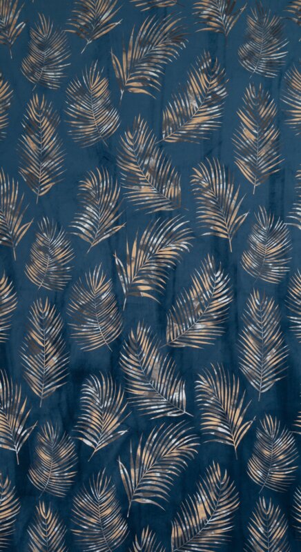 Zasłona gotowa Gloria granatowa 140 x 300 cm – zaciemnia pomieszczenie