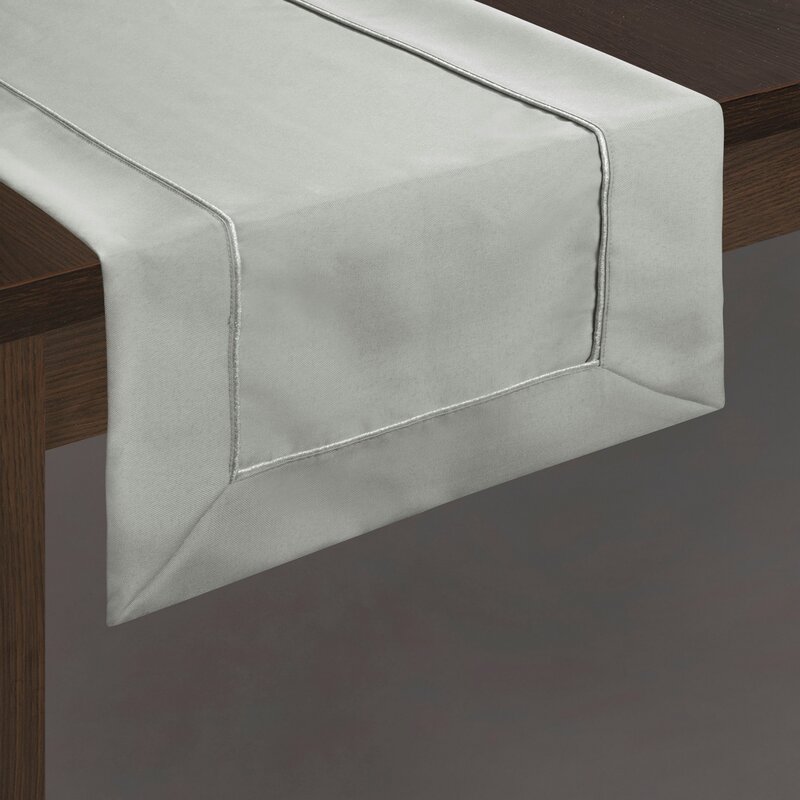 OBRUS MADELE 40 X 180 CM SREBRNY