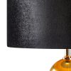 Lampa stojąca Kaja (02) czarna fi 43 x 157 cm – tworzy nastrój