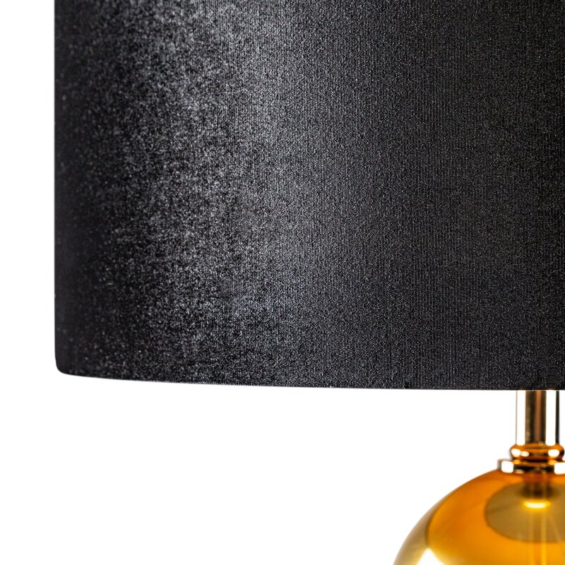 Lampa stojąca Kaja (02) czarna fi 43 x 157 cm – tworzy nastrój