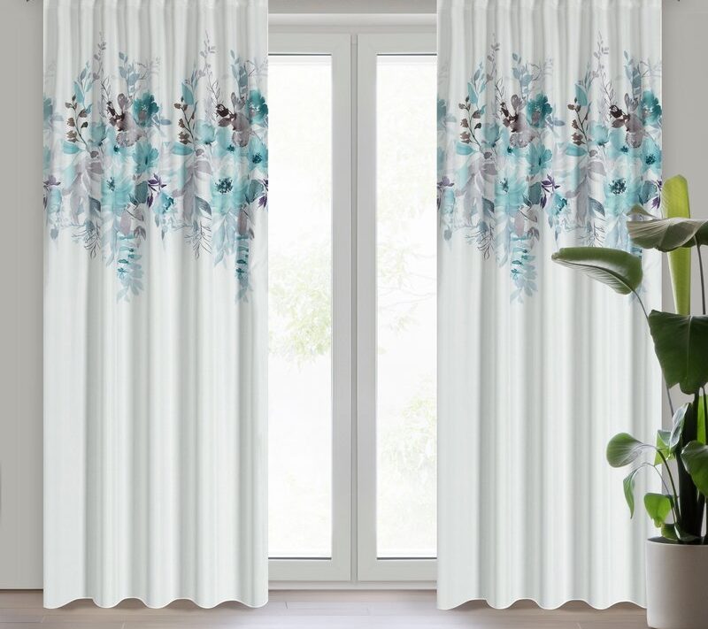 Zasłona gotowa Sendi biała 140 x 270 cm – wprowadza świeżość