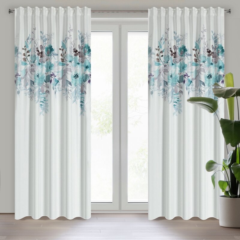 Zasłona gotowa Sendi biała 140 x 270 cm – wprowadza świeżość