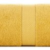 Ręcznik Bari musztardowy 70 x 140 cm – miękki i puszysty