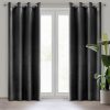 Zasłona gotowa D91 czarna 140 x 250 cm – zaciemnia i chroni