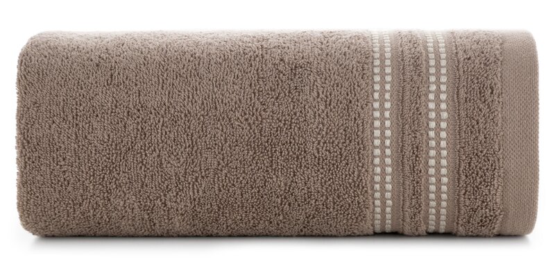 Ręcznik Ally brązowy 50 X 90 cm – miękki i chłonny