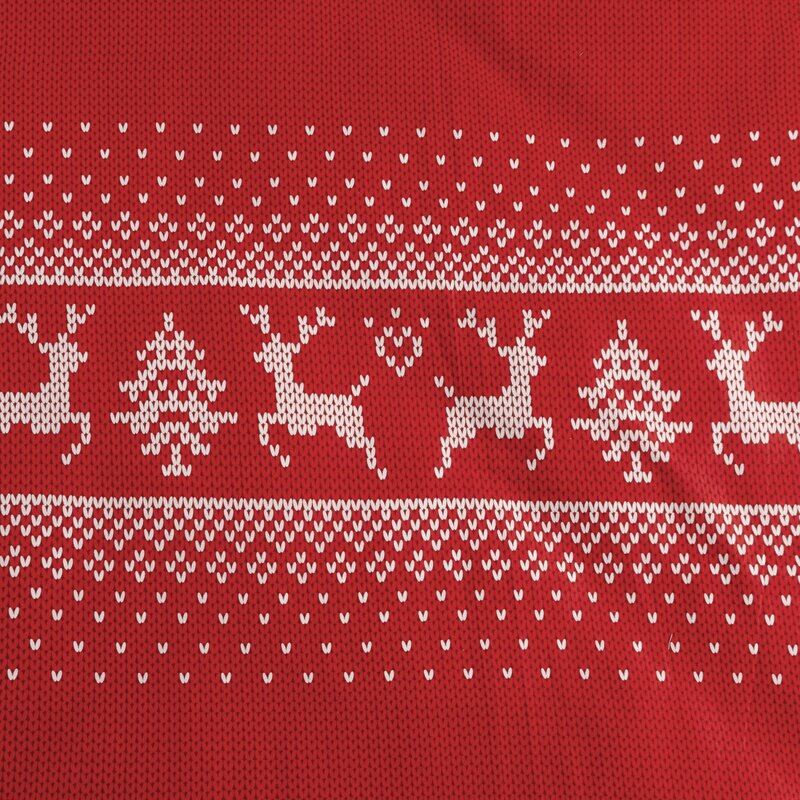 KOMPLET POŚCIELI ŚWIATECZNEJ NOEL02 140 X 200 CM CZERWONY