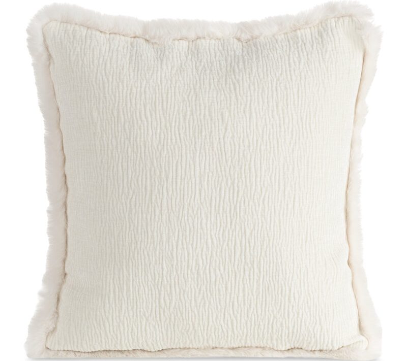 Poszewka szenil Blanca 05 kremowa 45 x 45 cm – doda przytulności