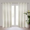 Zasłona gotowa biała 140 x 250 cm – dodaje elegancji