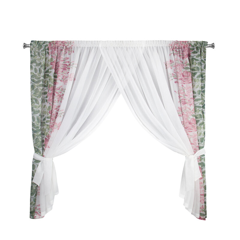 FIRANA GOTOWA JULIETA 1 NA TAŚMIE 400 X 250 CM BIAŁY
