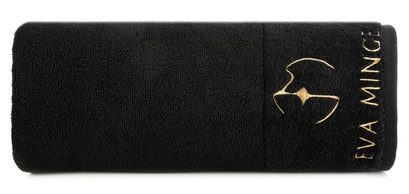 Ręcznik Gaja Ewa Minge czarny 50 X 90 cm – miękki i chłonny