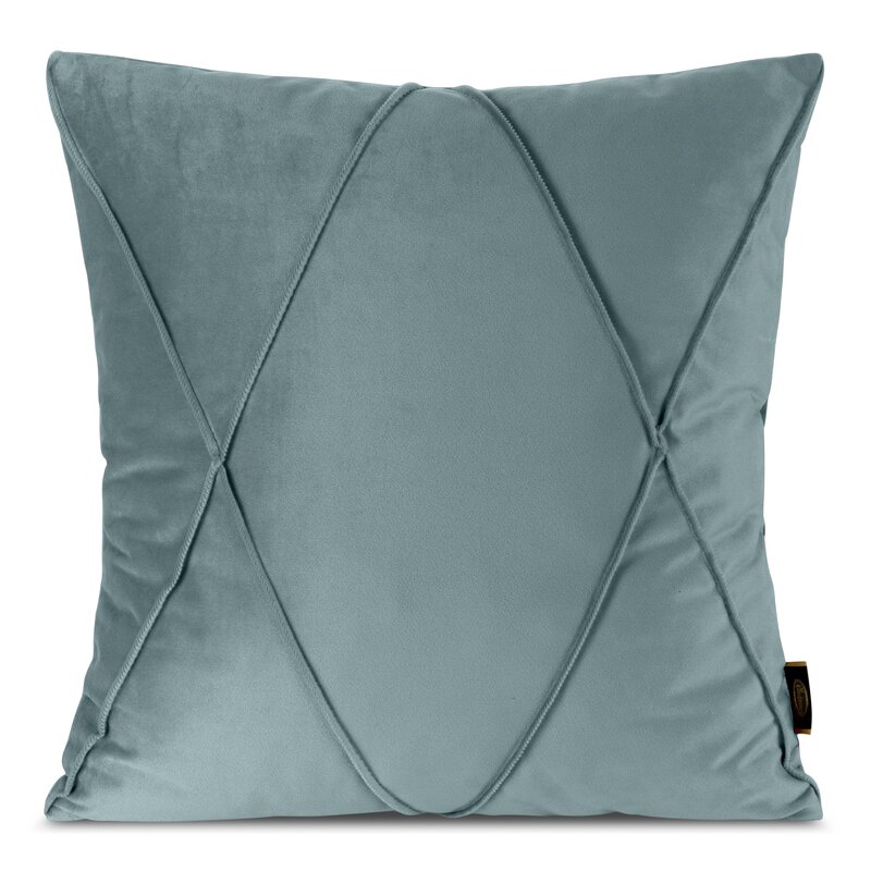 Poszewka velvet NALA 1 jasnoniebieska 45 x 45 cm – dodaje przytulności