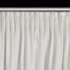 Zasłona gotowa biała 140 x 270 cm – wprowadza przytulny nastrój