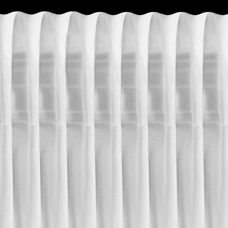 Firana gotowa Rossi biały 135 x 270 cm – rozjaśnia wnętrze