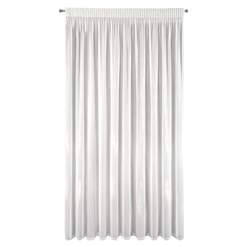 Firana gotowa Missy biała 300 X 270 cm – delikatna i zwiewna