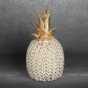 Figurka ceramiczna MOLI złota 12 x 12 x 21 cm – doda blasku wnętrzu