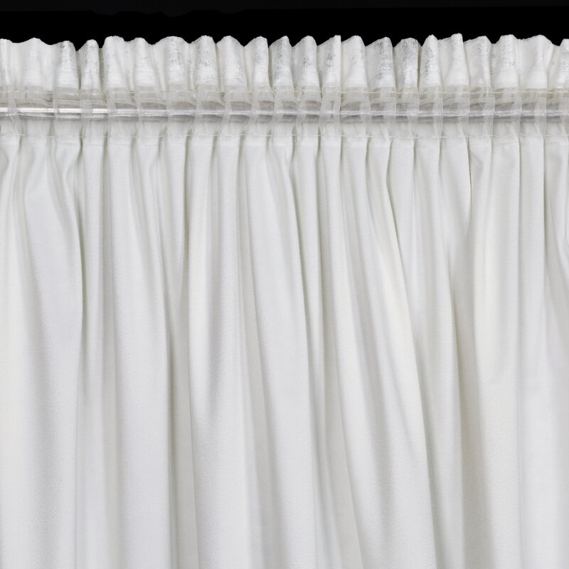 Zasłona gotowa Renia biały 140 x 270 cm – doda blasku wnętrzu