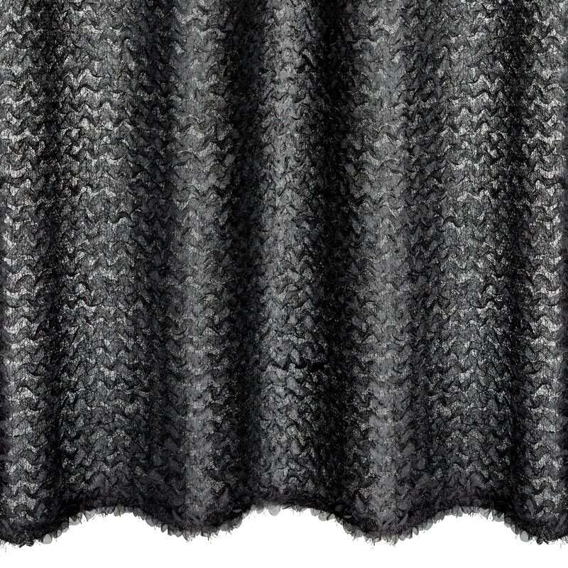 Zasłona gotowa Eva Minge czarna 135 x 250 cm – zaciemnia pomieszczenie