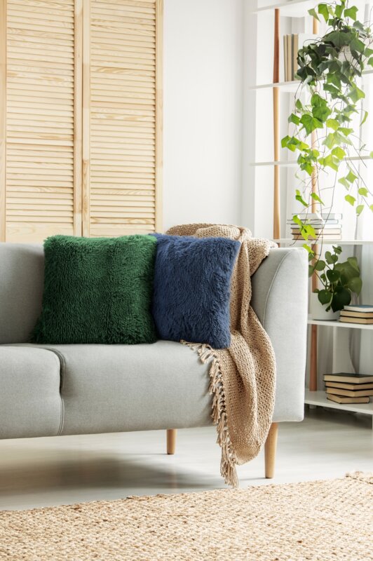 POSZEWKA DESIGN91 40 X 40 CM GRANATOWY