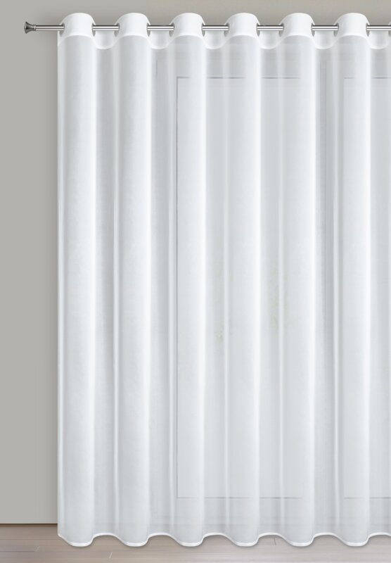 Firana gotowa Tina biała 350 X 270 cm – rozjaśnia wnętrze
