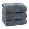 Ręcznik Iris stalowy 50 x 90 cm – miękki i chłonny