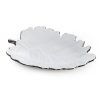 Patera dekoracyjna Neris biała 25 X 24 X 5 CM – na owoce i drobiazgi