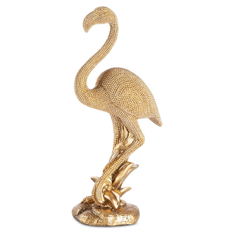 Figurka ceramiczna Eldo złota 12 x 8 x 27 cm – doda blasku wnętrzu