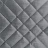 Narzuta velvet stalowa 200 x 220 cm – dodaje przytulności