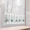 Zazdrostka świąteczna biała 150x30 cm – gotowa do zawieszenia