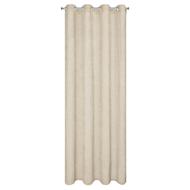 FIRANA GOTOWA NELI 140 X 250 CM BEŻOWY