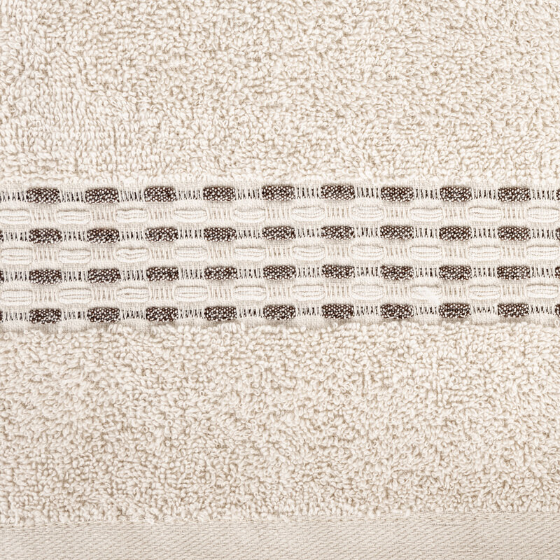 Ręcznik Riva beżowy 50 x 90 cm – miękki i chłonny