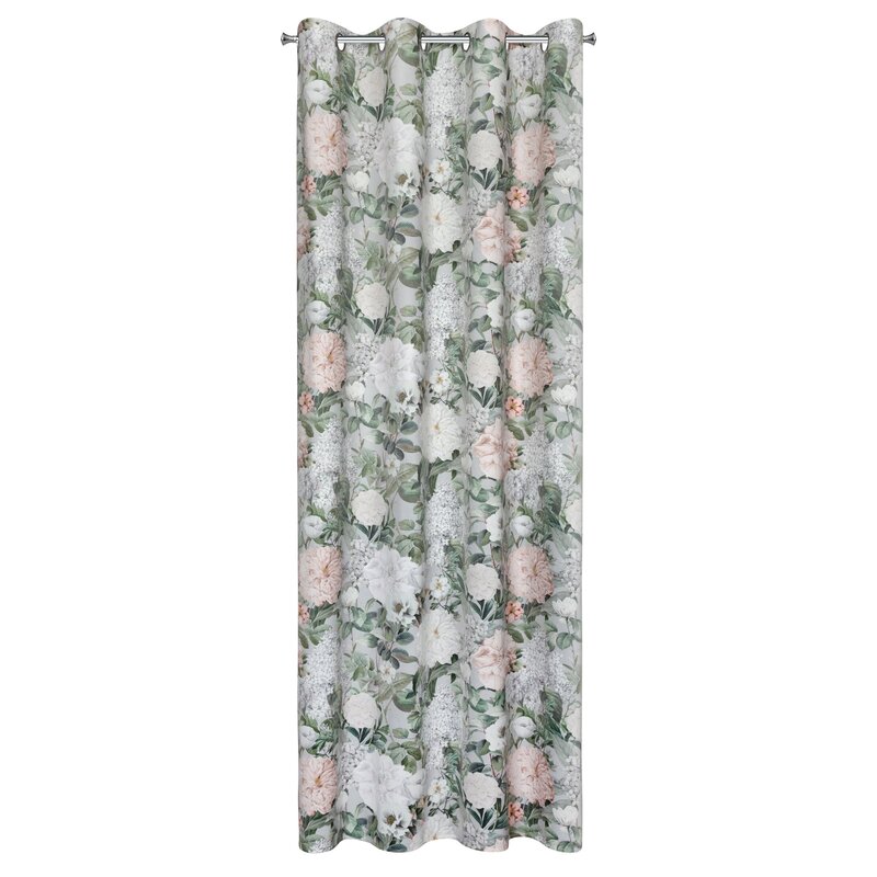 Zasłona gotowa welwet różowa 140x250 cm – wprowadza przytulność
