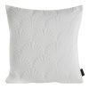 Poszewka velvet biała 45 x 45 cm – dodaje blasku wnętrzu
