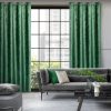 Zasłona gotowa Marsala zielona 140 x 250 cm – zaciemnia pomieszczenie