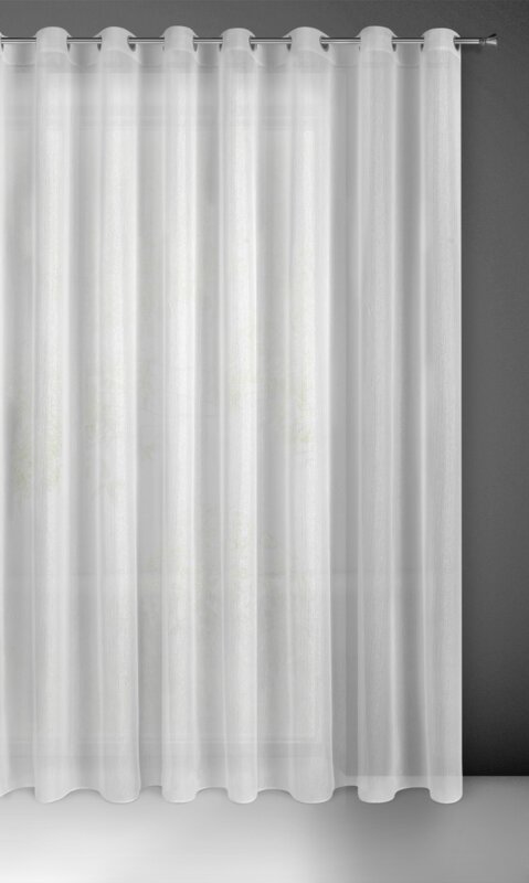 Firana gotowa Arlona 2 biała 300 X 250 CM – rozświetla wnętrze