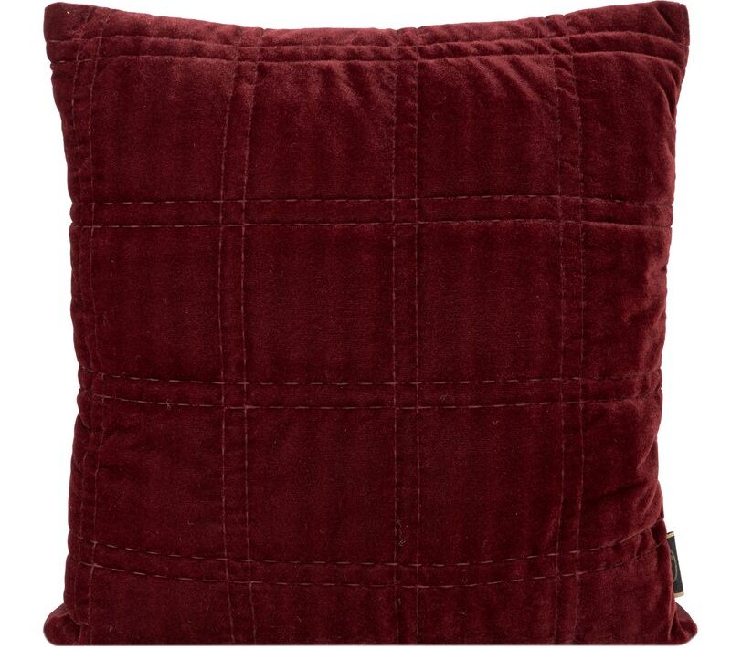 Poszewka welwetowa Kristin 2 bordowa 45 X 45 cm – miękka i przytulna