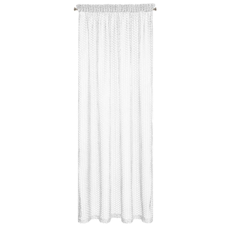 Firana gotowa Aiden biała 140 X 270 cm – gotowa do zawieszenia