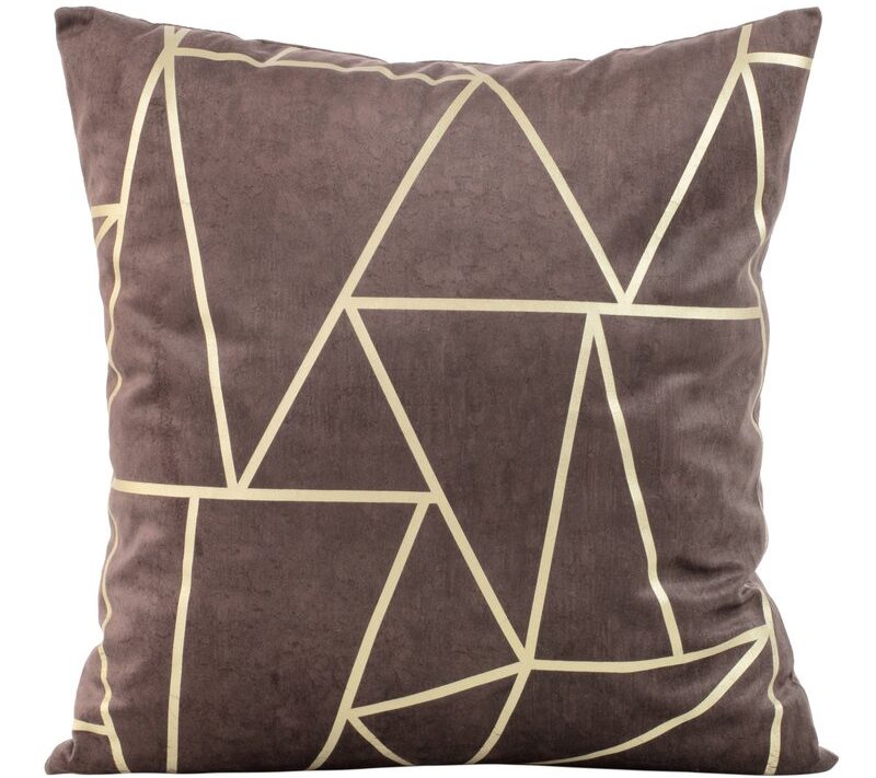 Poszewka Blink jasnobrązowa 45 x 45 cm – wprowadzi luksus