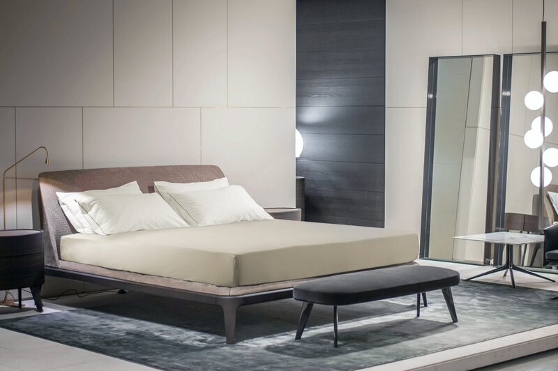 Prześcieradło jersey beżowe 140 x 200 x 30 cm – miękkie i otulające