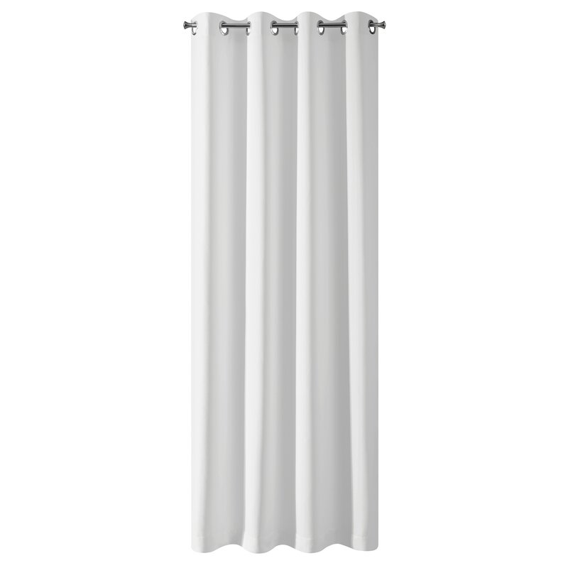Zasłona gotowa Parisa biała 140 x 250 cm – zaciemniająca i stylowa