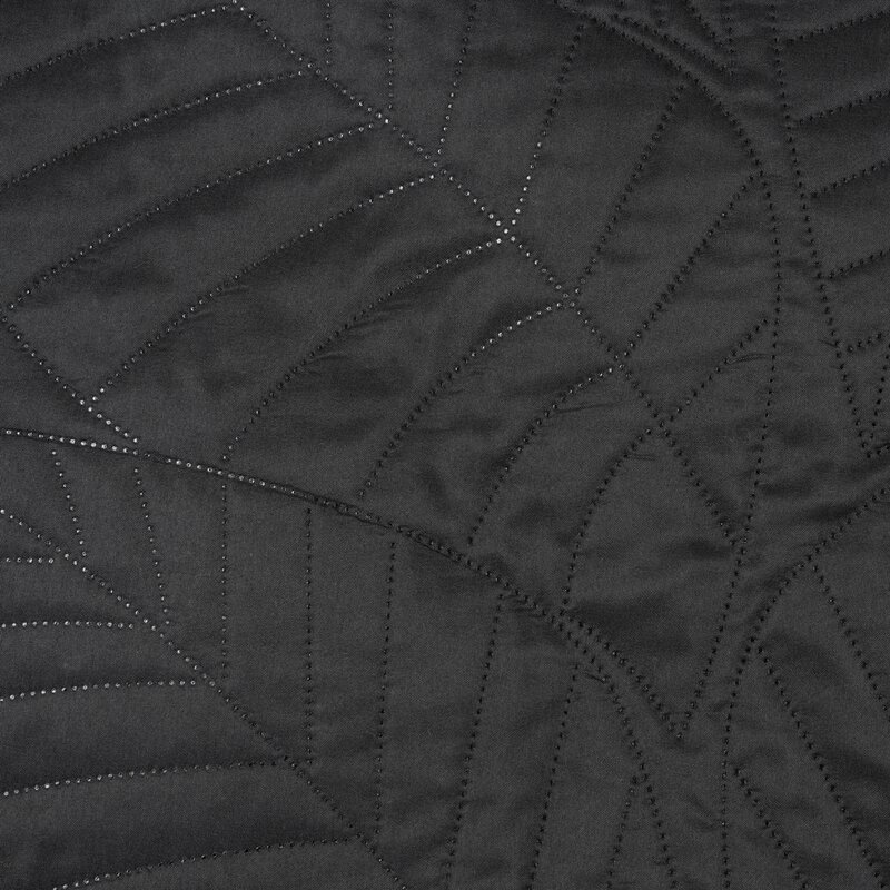 Narzuta Boni czarna 170 x 210 cm – ochrona pościeli