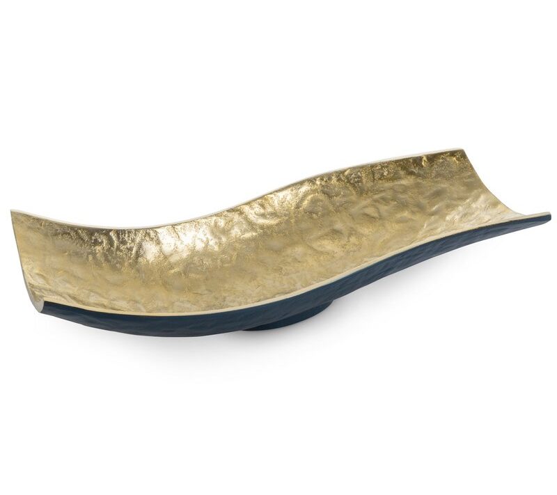 Misa metalowa Pedro2 granatowa 39 x 16 x 9 cm – idealna na stół