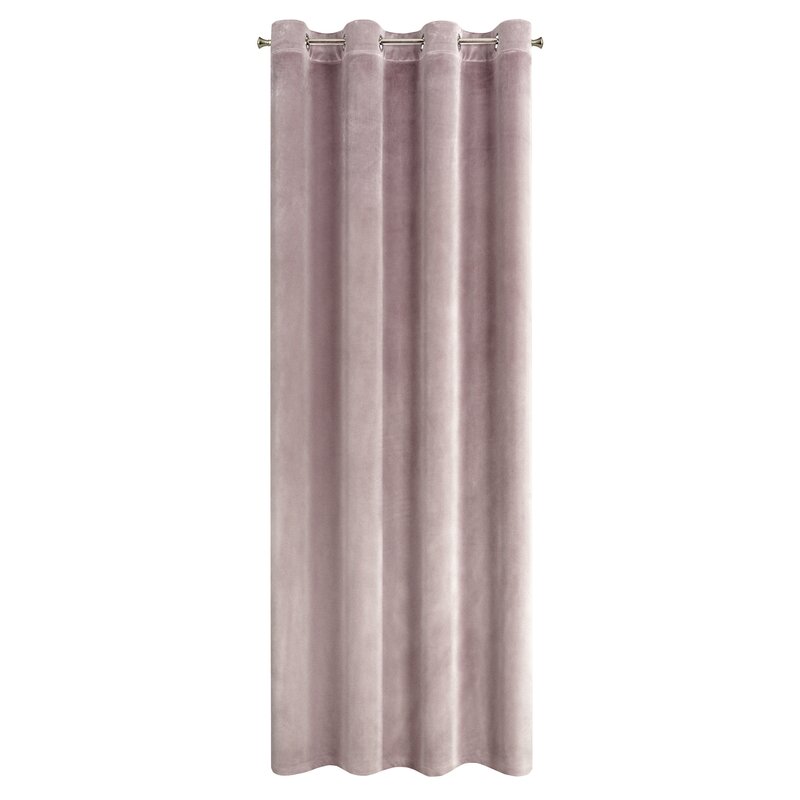 ZASŁONA GOTOWA SAMANTA 140 X 250 CM PUDROWY RÓŻ