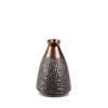 Wazon ceramiczny Morena stalowy 13 x 20 cm – na susze i kwiaty