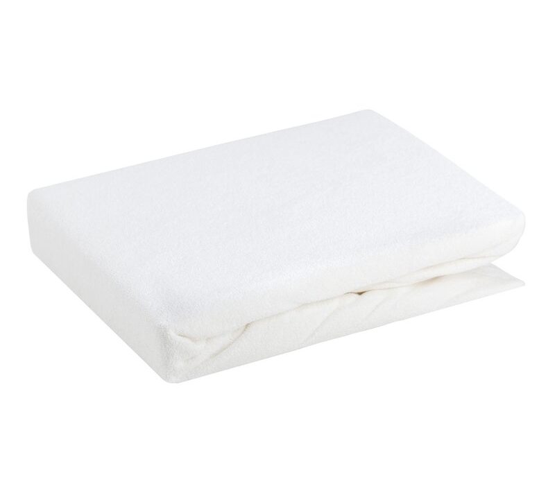 Prześcieradło frotte kremowe 140x200 cm – miękkie i przytulne